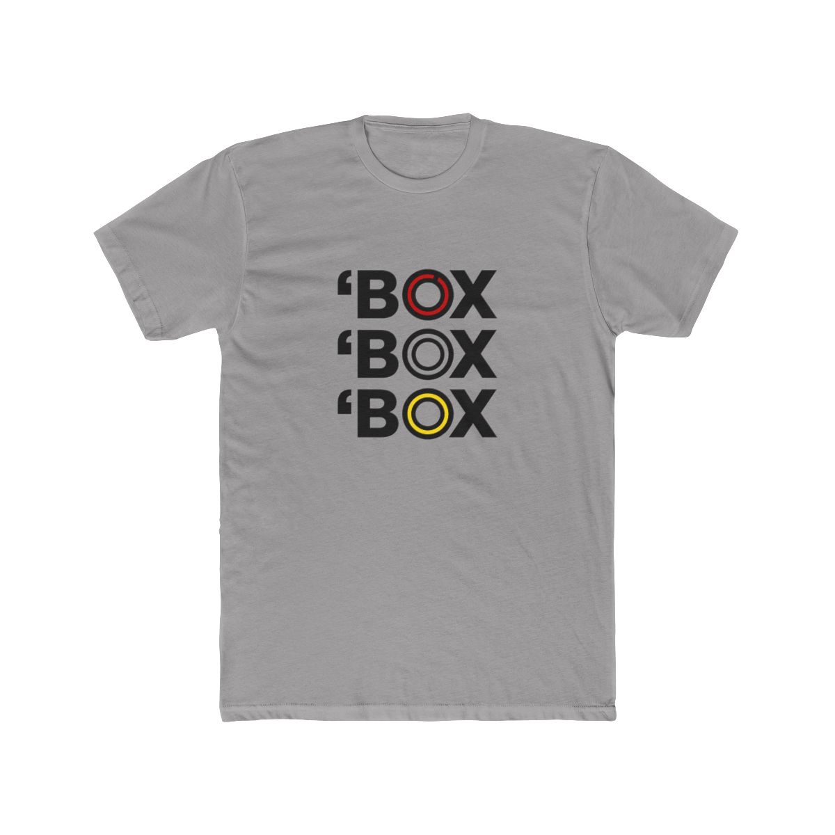Formula 1 Box Box Box Tyre Strategy T-Shirt