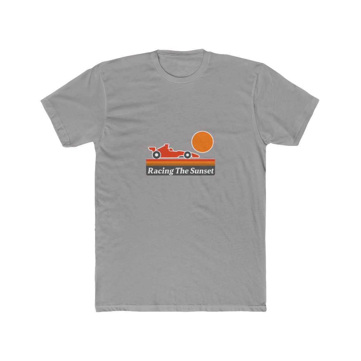 Racing the Sunset F1 Landscape T-Shirt