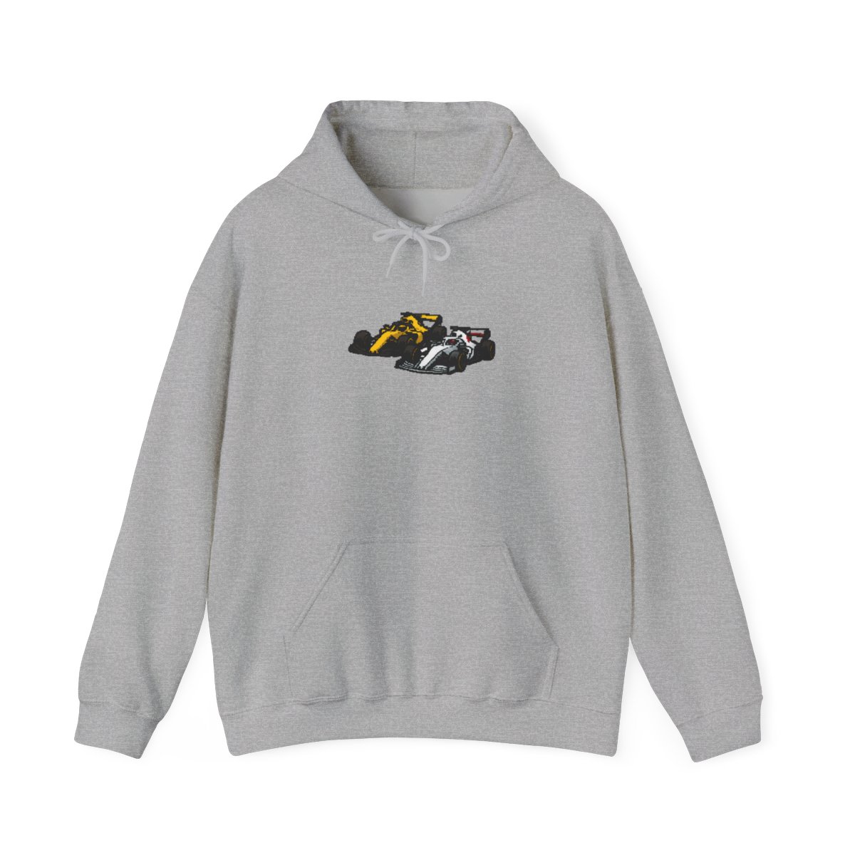 High-Speed Formula 1 Racer Graphic Hoodie