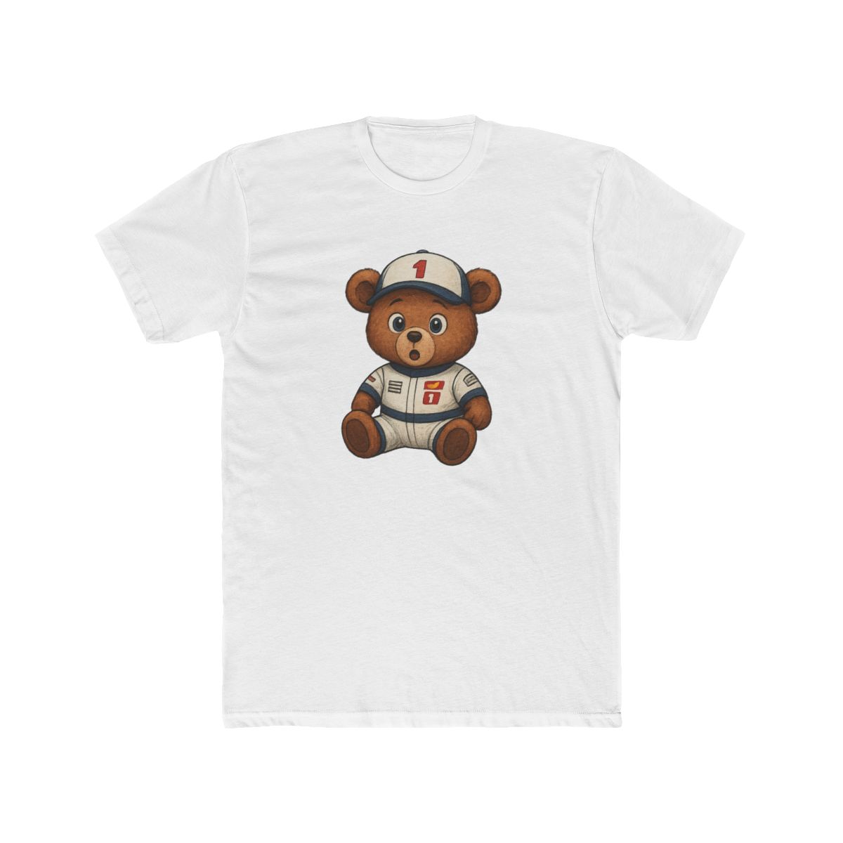 Astonished Emo Teddy Bear Formula 1 T-Shirt