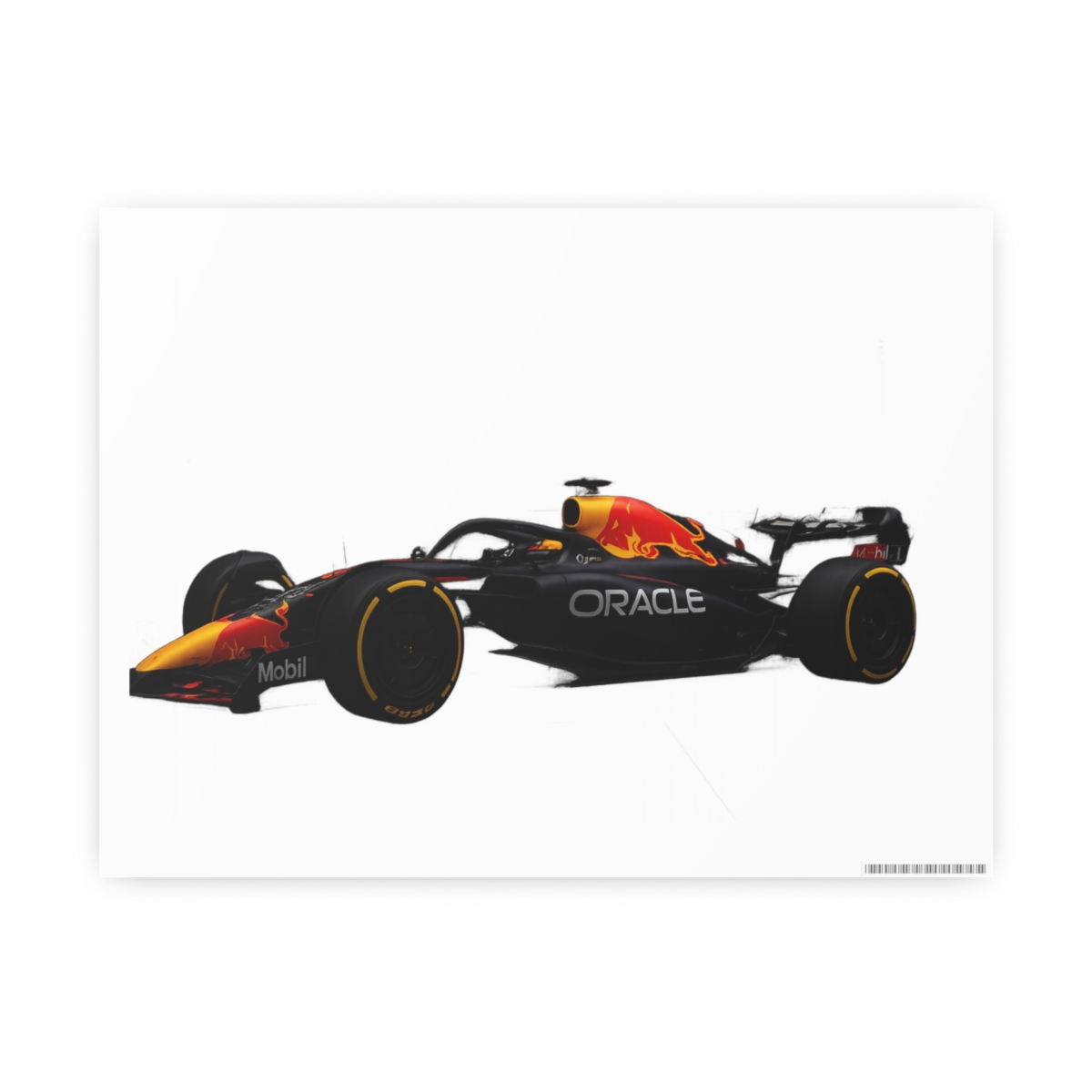 Formula 1 Race Car Garage Canvas Print