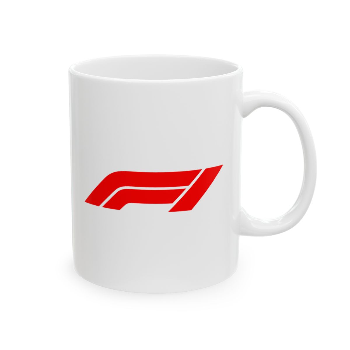 Iconic F1 Logo Ceramic Coffee Mug